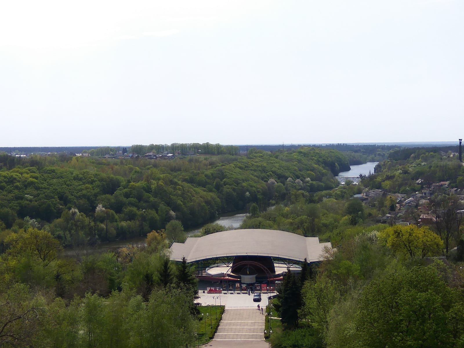 City park in Zhytomyr, Ukraine (illustrative photo)